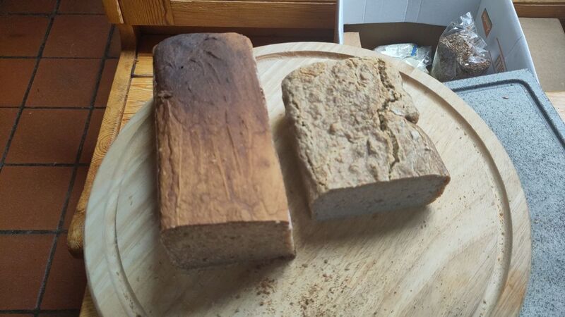 Roggen- und Buchweizenbrot